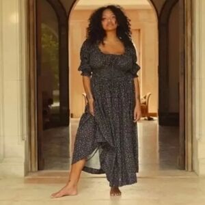 Doen Ischia Dress Night Songbird Paisley